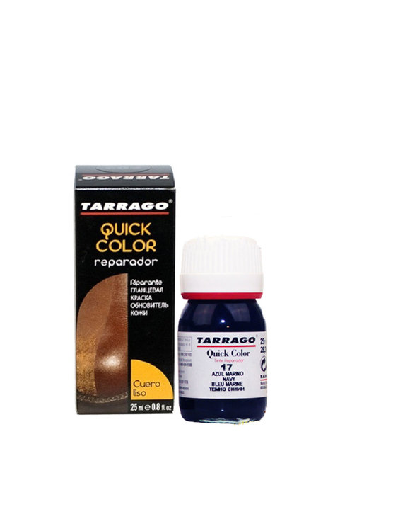 TARRAGO Краситель 25мл для кожи и текстиля Quick Color темно-синий (navy)