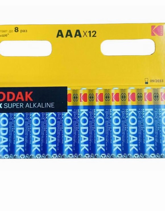 LR-03 Kodak бл-12 Max Alkaline (120)