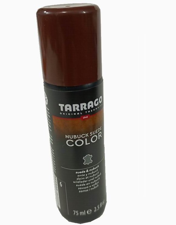 TARRAGO Краска для замши 75мл темно-коричневый (dark brown) NUBUK COLOR