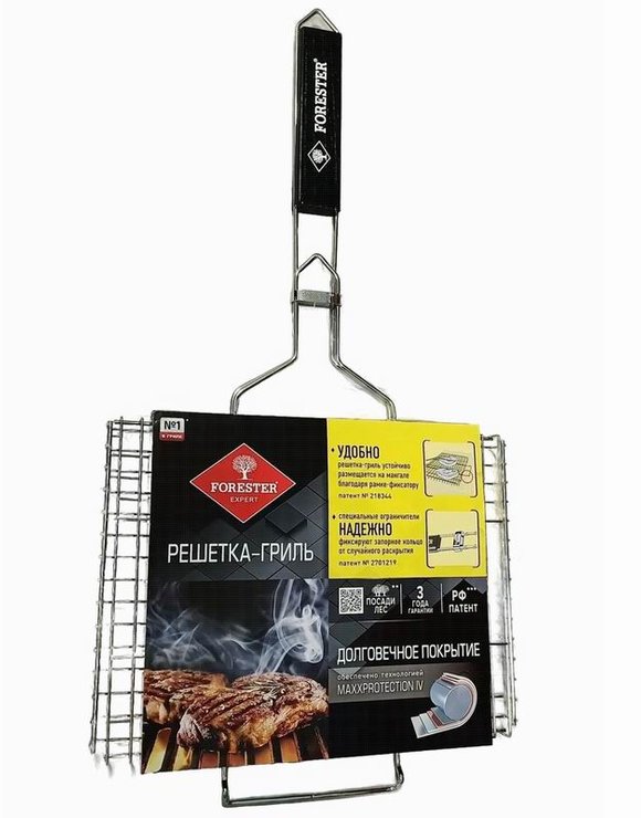 FORESTER Решетка-гриль 26*35см Плоская (12)