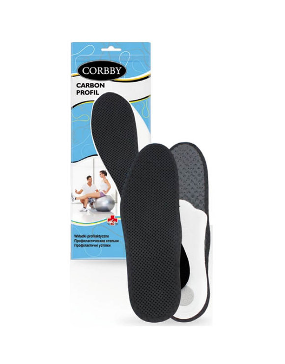 CORBBY, Стельки Carbon pofile sport  37/38 @