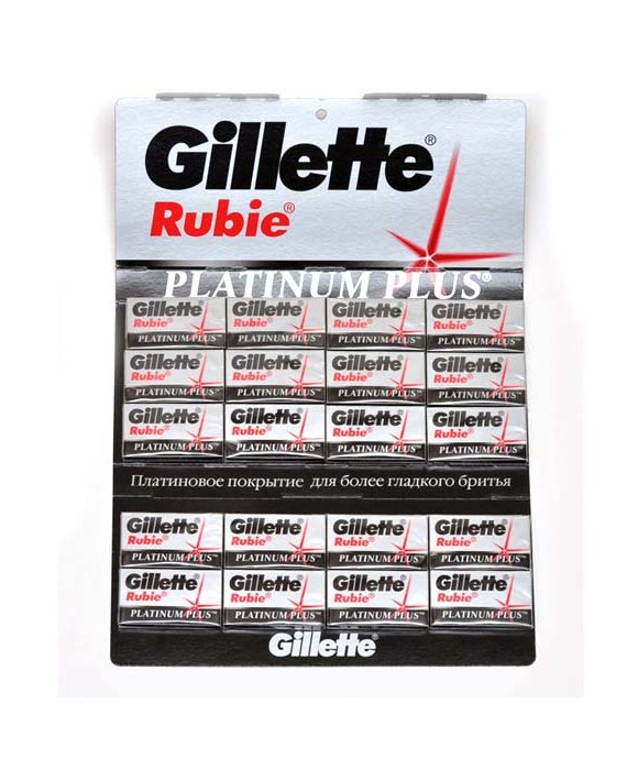 Лезвие Gillette Rubie (5лез/ 20уп)