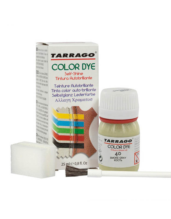 TARRAGO Краситель 25мл для кожи и текстиля Color Dye кость (smoke gray)