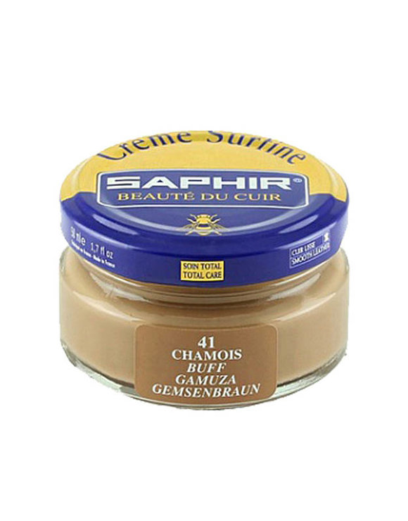 САПФИР Крем для кожи 50мл Creme Surfine коричнево-желтый (buff)