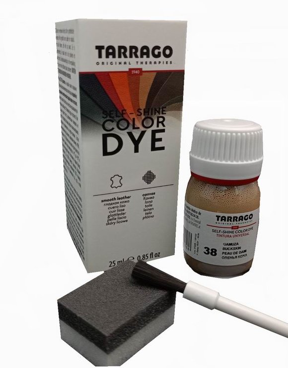 TARRAGO Краситель 25мл для кожи и текстиля Color Dye т.емно-бежевый(buckskin)