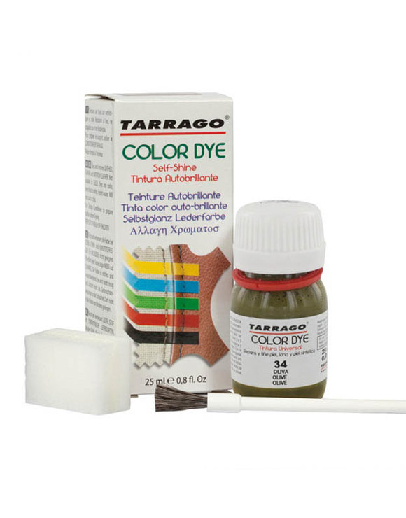 TARRAGO Краситель 25мл для кожи и текстиля Color Dye оливковый (olive)