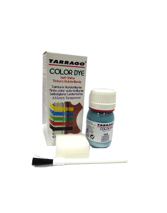 TARRAGO Краситель 25мл для кожи и текстиля Color Dye бирюза (turguoise)