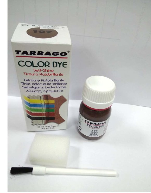 TARRAGO Краситель 25мл для кожи и текстиля Color Dye бронза (bronze)