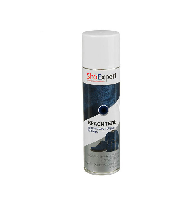 ShoExpert Аэрозоль для замши 250мл черный (12)