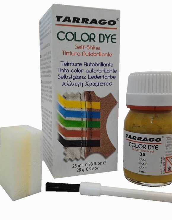 TARRAGO Краситель 25мл для кожи и текстиля Color Dye хаки (khaki)
