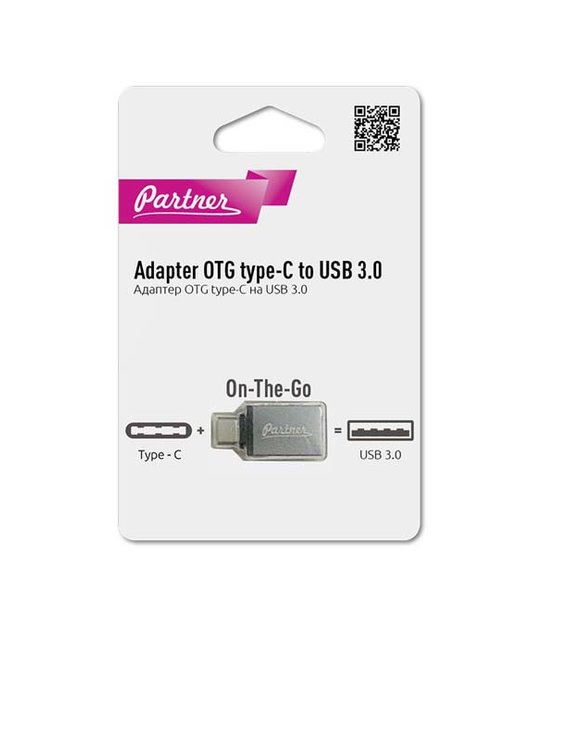 Адаптер On-The-Go type-C USB 3.0 Partner