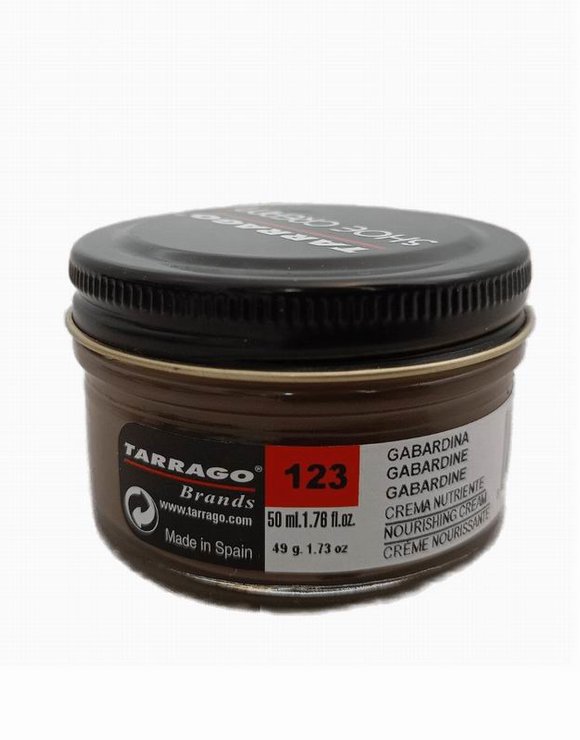 TARRAGO Крем для кожи 50мл габардин (ст.банка) Shoe Cream