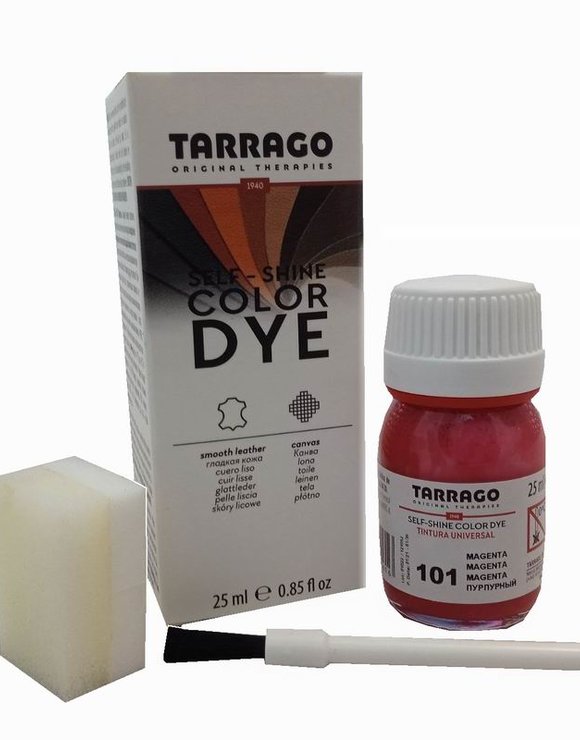 TARRAGO Краситель 25мл для кожи и текстиля Color Dye малиновый (magenta)