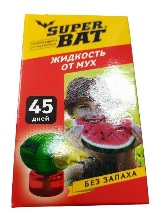 SuperBAT Жидкость 45 дней от мух без запаха (24)