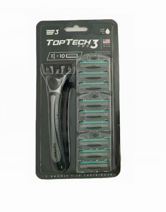 Станок для бритья ТорТесh PRO-3 +10 сменных кассет