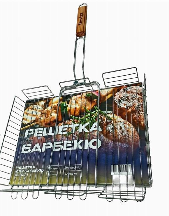 Решетка-гриль 40*68*6см ГЛУБОКАЯ DAVLAZ (22)