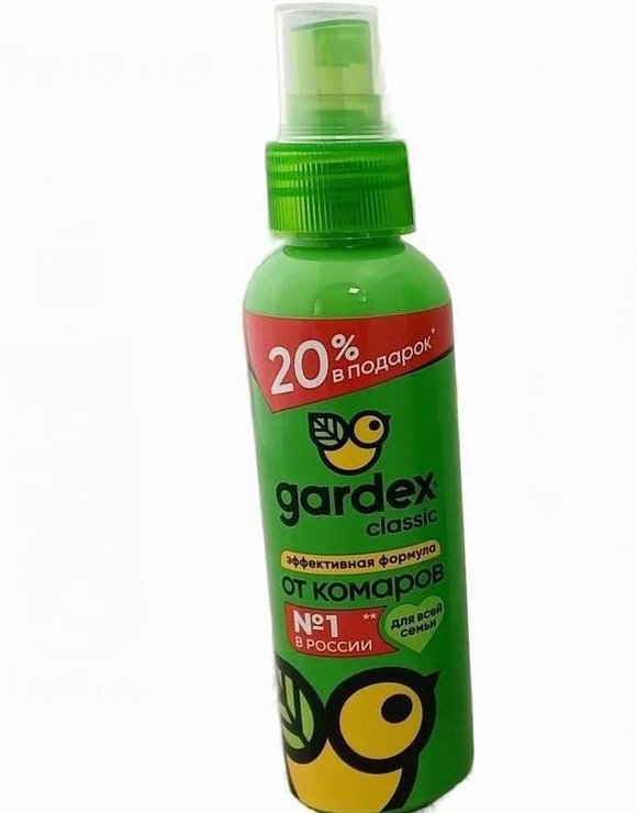 Gardex Classik Спрей 120мл от комаров (12)