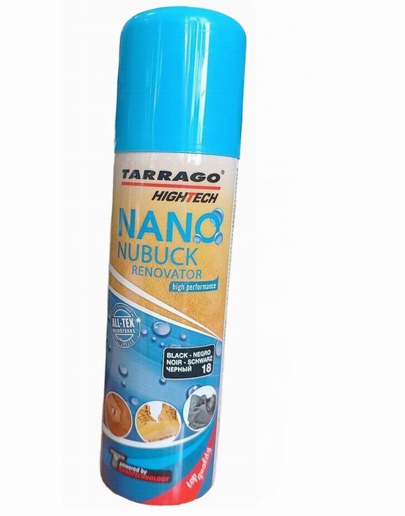 TARRAGO Аэрозоль для замши 200мл черный NANO Leather Refresh