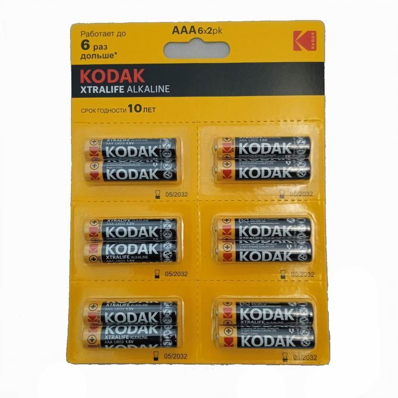 LR-03 Kodak бл-12 Xtralife Alkaline (144)
