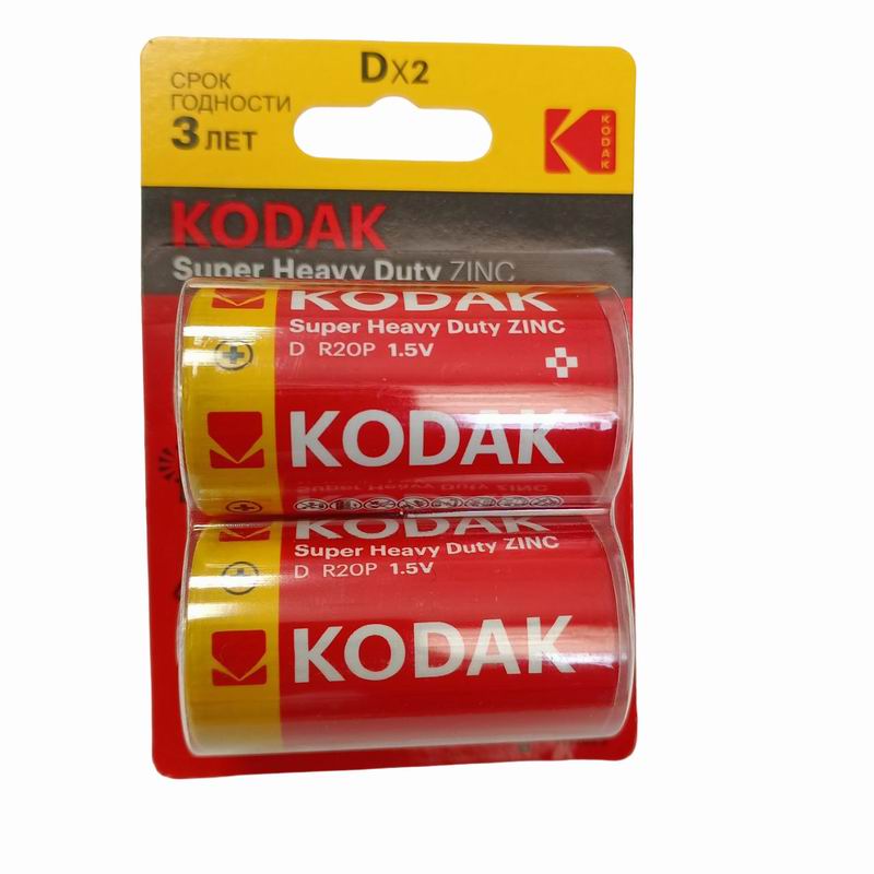 R-20 Kodak бл-2 Super Heavy Duty ZINC 1,5V (24)