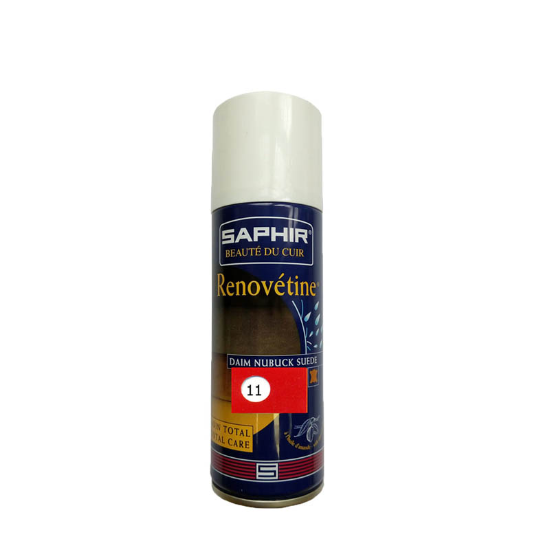 САПФИР Аэрозоль для замши 200мл красный (red) Renovetine Diam Nubuck