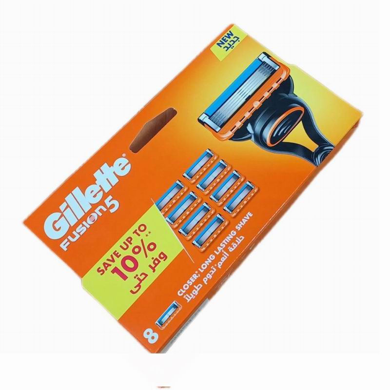 Кассеты сменные 8шт для станка Gillette Fusion