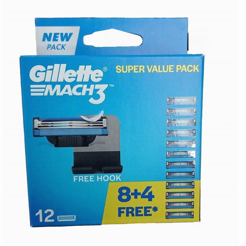 Кассеты сменные 8шт для станка Gillette Mash 3
