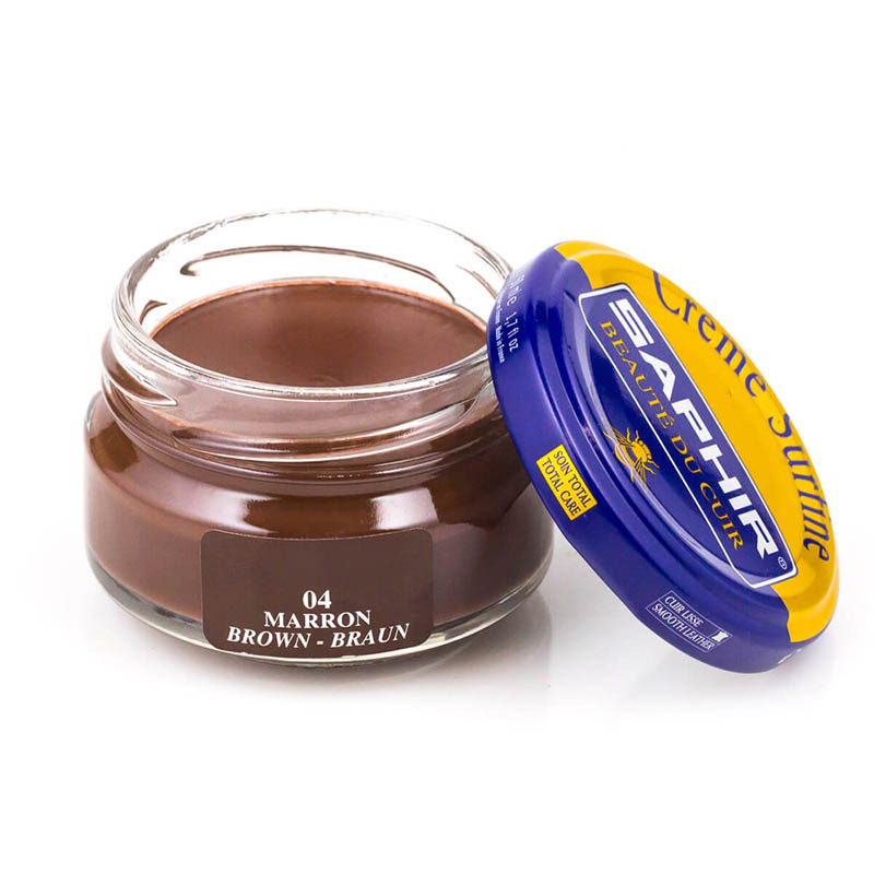 САПФИР Крем для кожи 50мл Creme Surfine коричневый (brown)