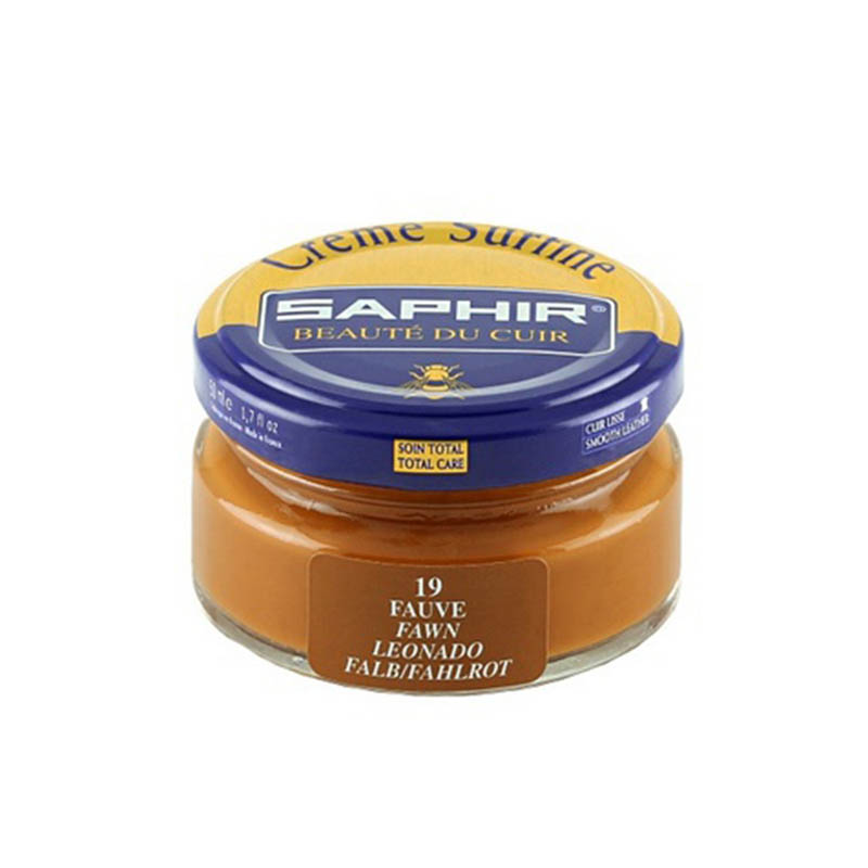САПФИР Крем для кожи 50мл Creme Surfine рыже-коричневый (fawn)