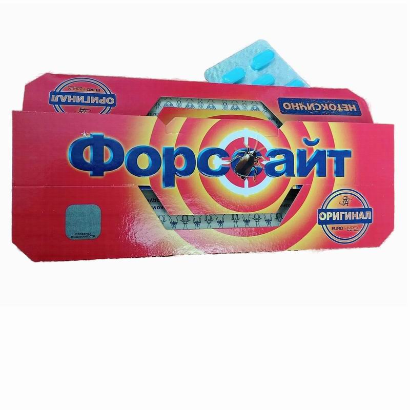 Ловушка-домик 1шт клеевой для тараканов ФОРССАЙТ (5/150)