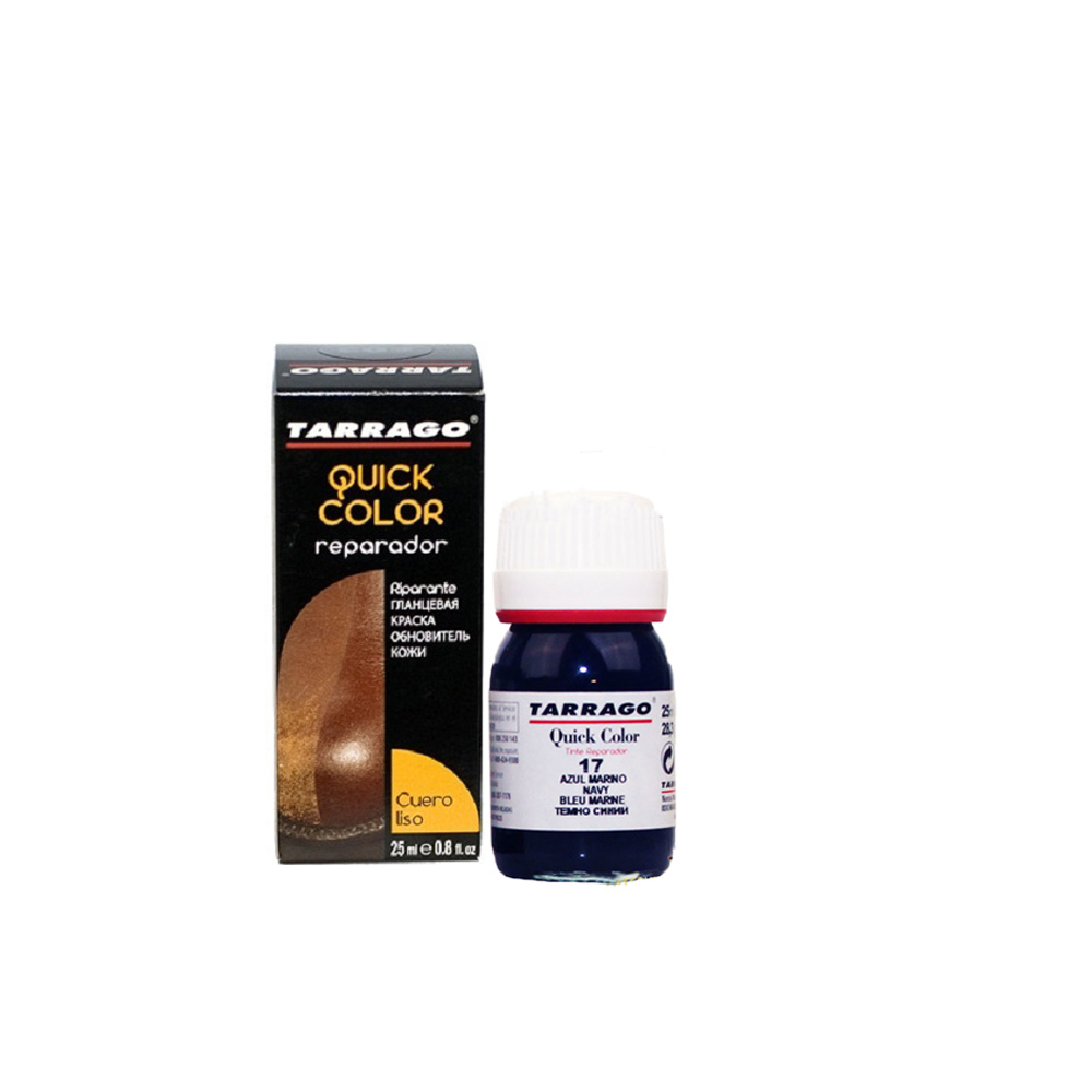 TARRAGO Краситель 25мл для кожи и текстиля Quick Color темно-синий (navy)