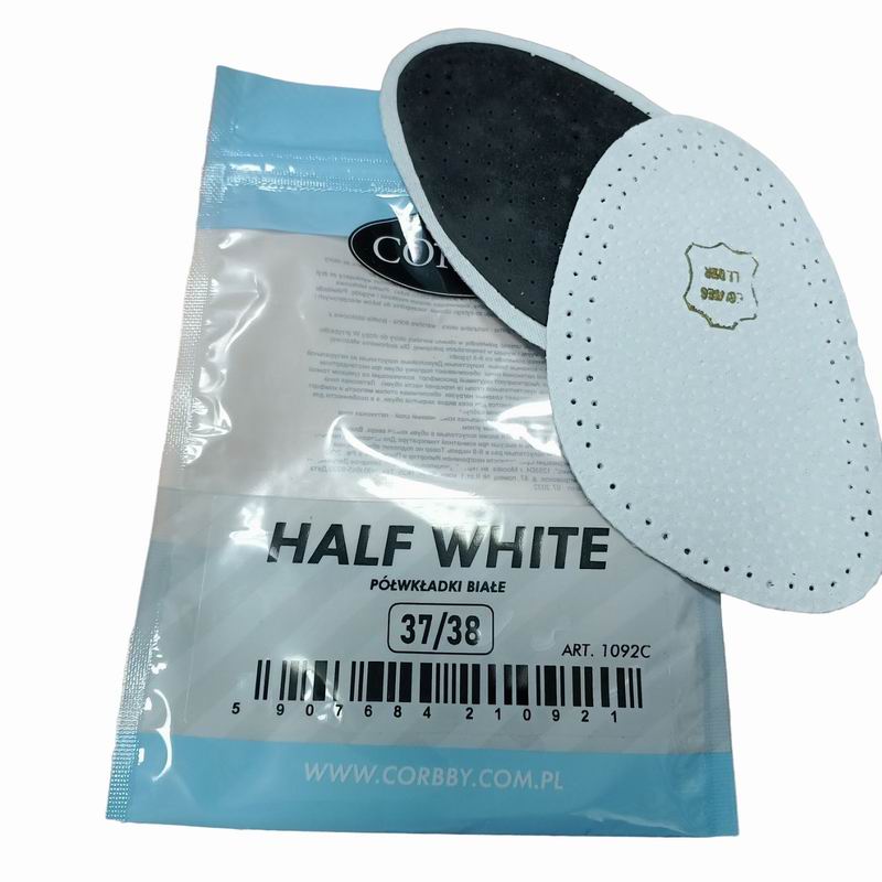 CORBBY Полустельки натур. кожа Half white 37/38