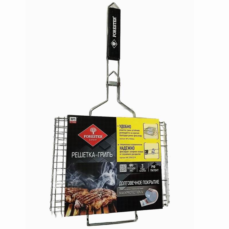 FORESTER Решетка-гриль 26*35см Плоская (12)