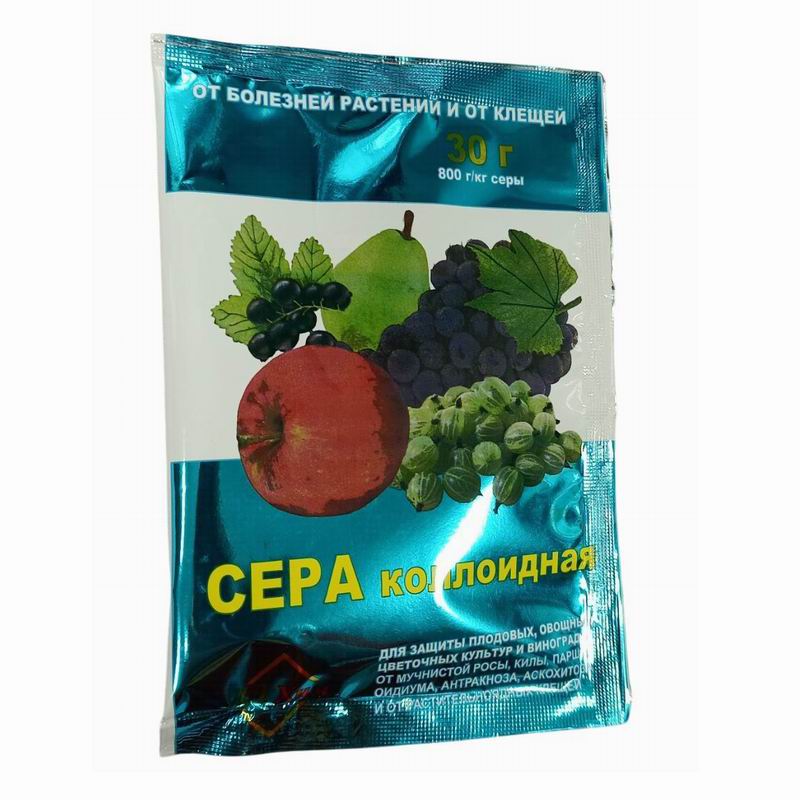 Сера коллоидная 30гр Защита растений от болезней