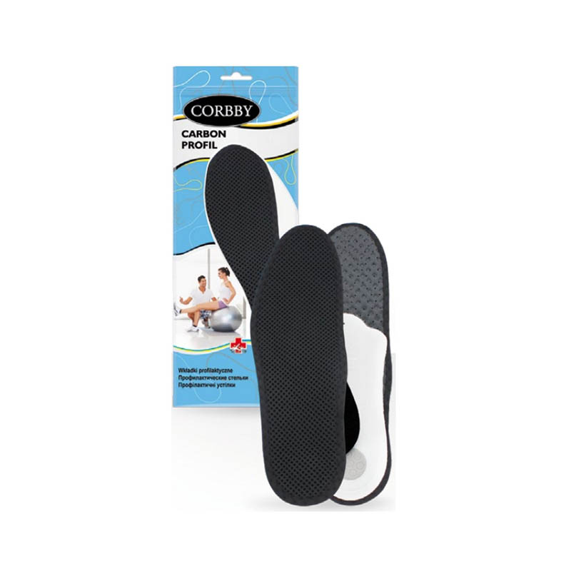 CORBBY, Стельки Carbon pofile sport  37/38 @