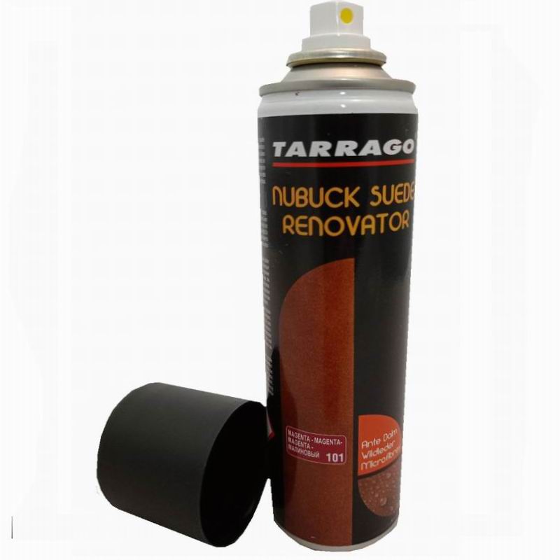 TARRAGO Аэрозоль для замши 250мл малиновый Nubuck Suede Renovator Без скидок