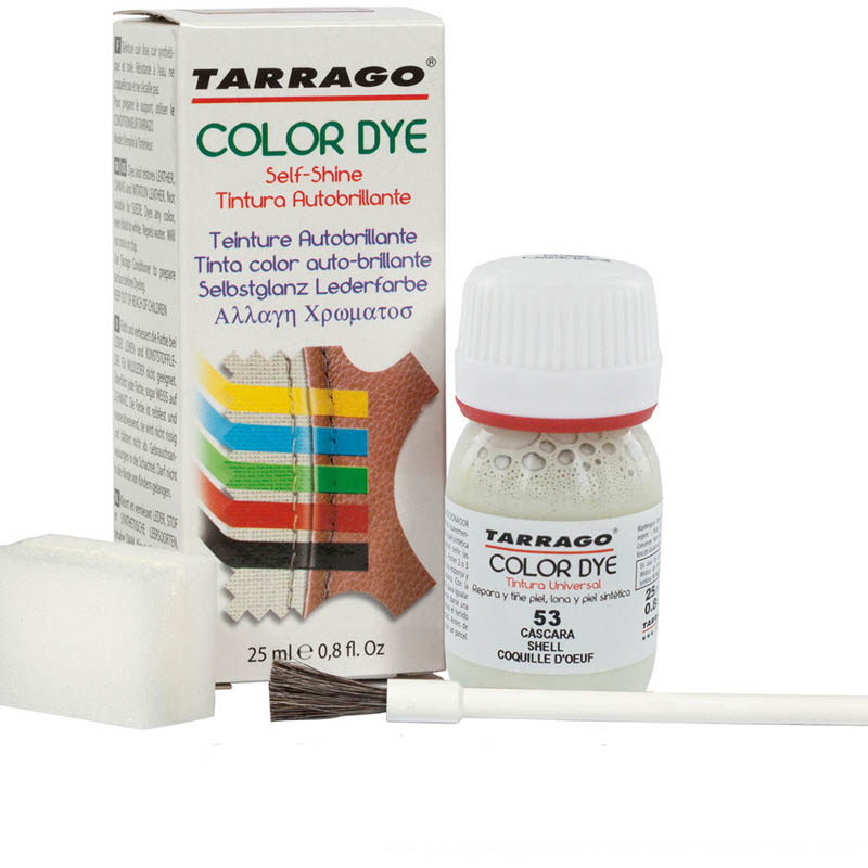 TARRAGO Краситель 25мл для кожи и текстиля Color Dye скорлупа (off white)