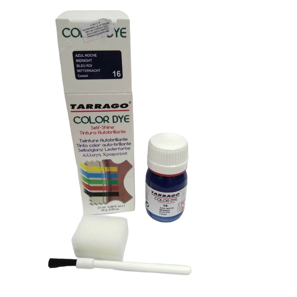 TARRAGO Краситель 25мл для кожи и текстиля Color Dye синий (midnight)