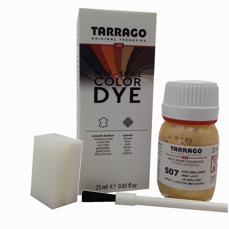 TARRAGO Краситель 25мл для кожи и текстиля Color Dye ярко- золотой (high gold)