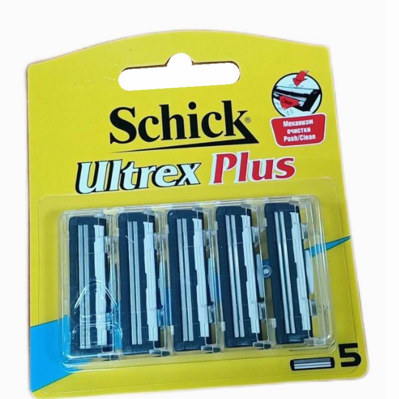 Кассеты сменные 5шт для станка Schick UltrexPlus