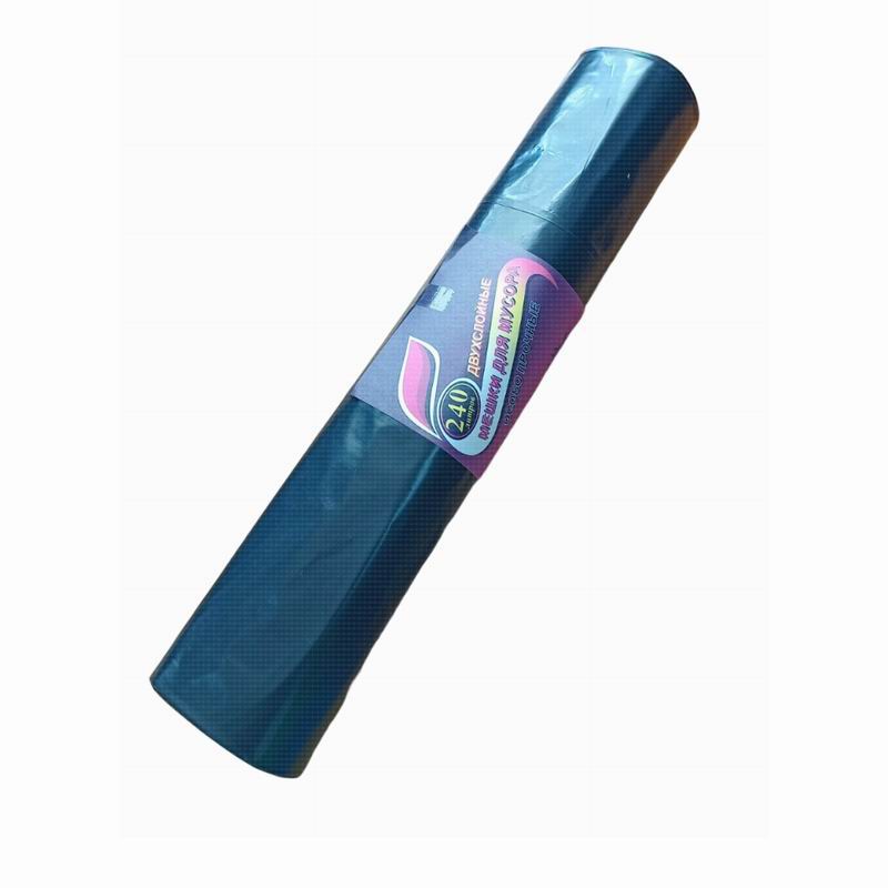 Мешки для мусора 240л*10шт 40мкм двухслойные Особопрочные Ёжики (25)