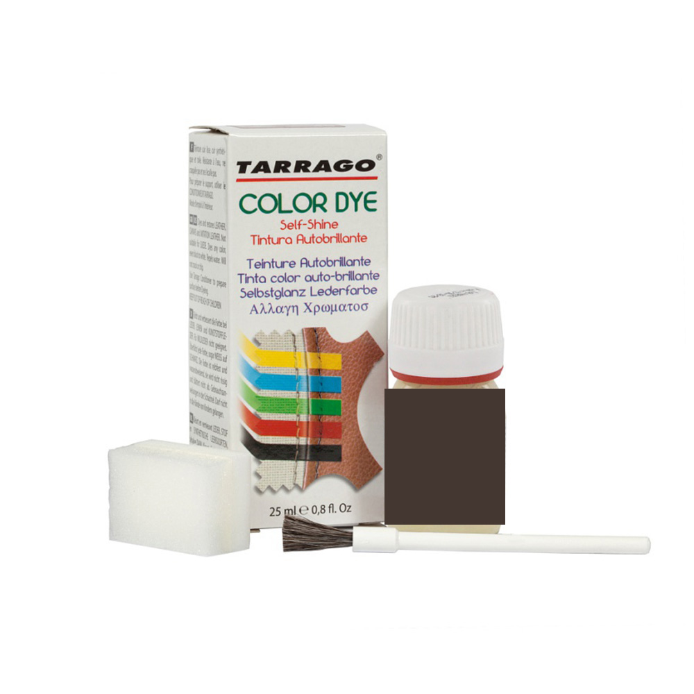 TARRAGO Краситель 25мл для кожи и текстиля Color Dye темно-серый (dark taupe gray)
