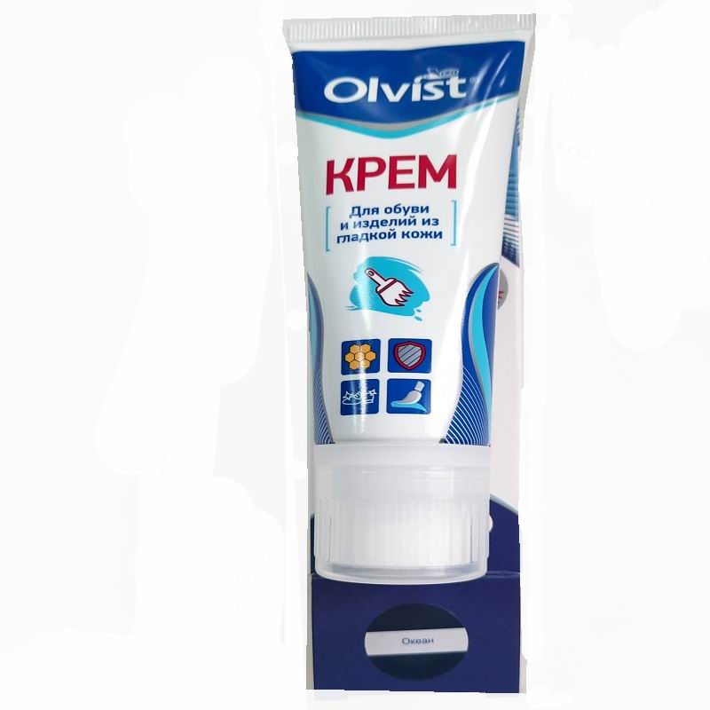 OLVIST Крем для кожи 75мл (туба с губкой) океан (12)