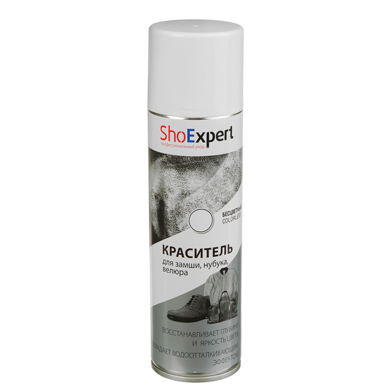 ShoExpert Аэрозоль для замши 250мл бесцветный (12)