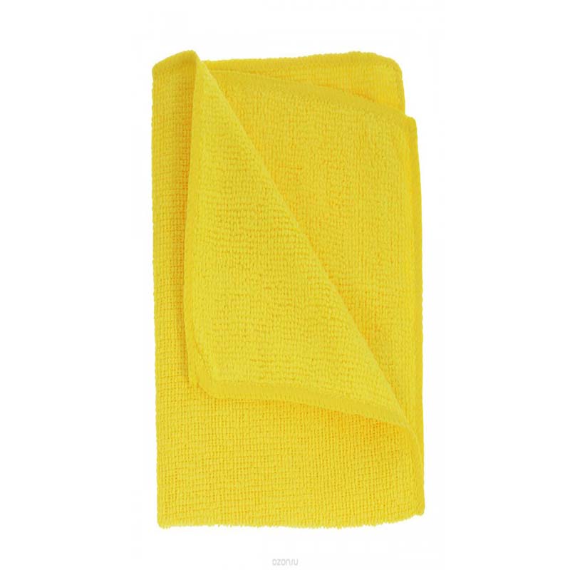 Салфетка микрофибра р. 29*29см пл 220г/м2 АССОРТИ
