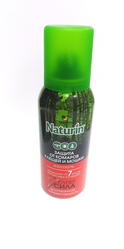 Gardex Natural Аэрозоль 150мл (109гр) Супер сила от 7 видов насекомых и клещей  (24)