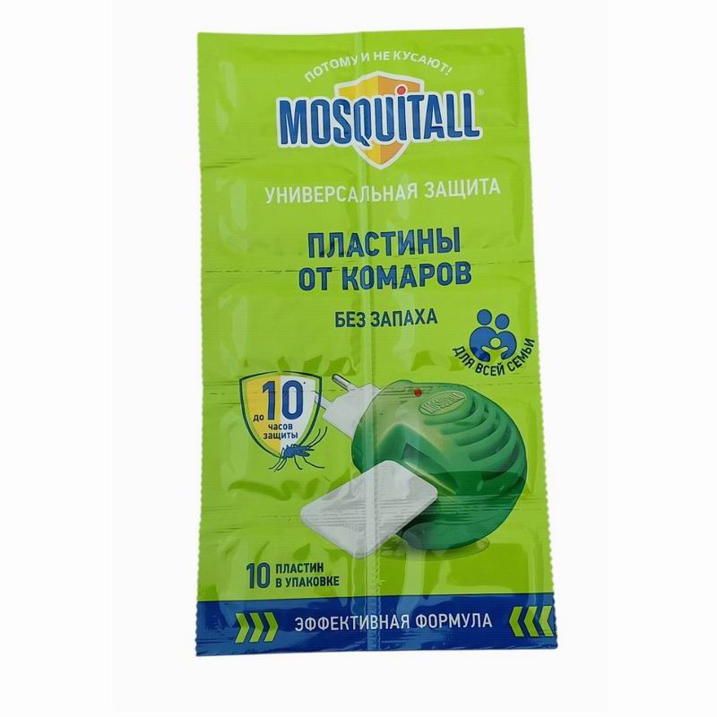 MOSQUITALL Пластина от комаров без запаха Универсальная Защита (48)