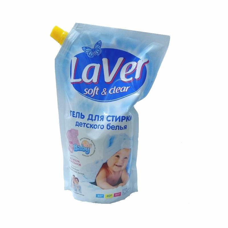 LAVER Гель 1л для стирки Детского белья для ручной и автомат. (6) Без скидок