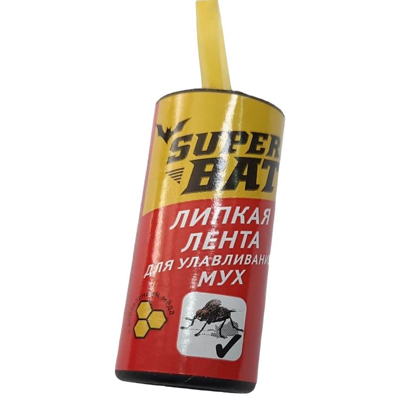 SuperBAT Липкая лента 1шт от мух (100)