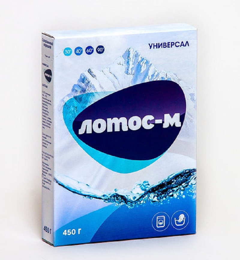 Порошок 400гр стиральный Универсал ЛОТОС-М (24)